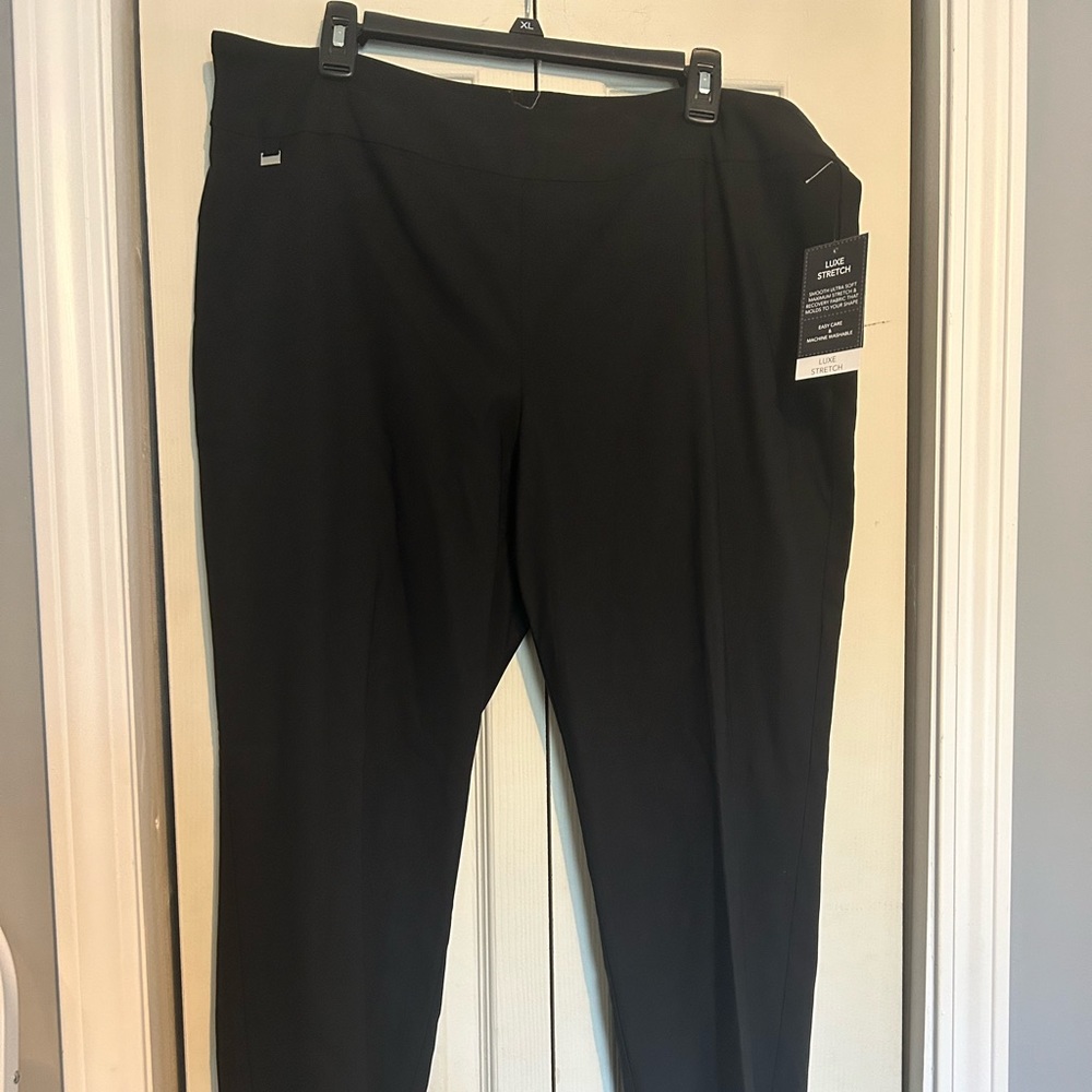 Black Stretch Slacks